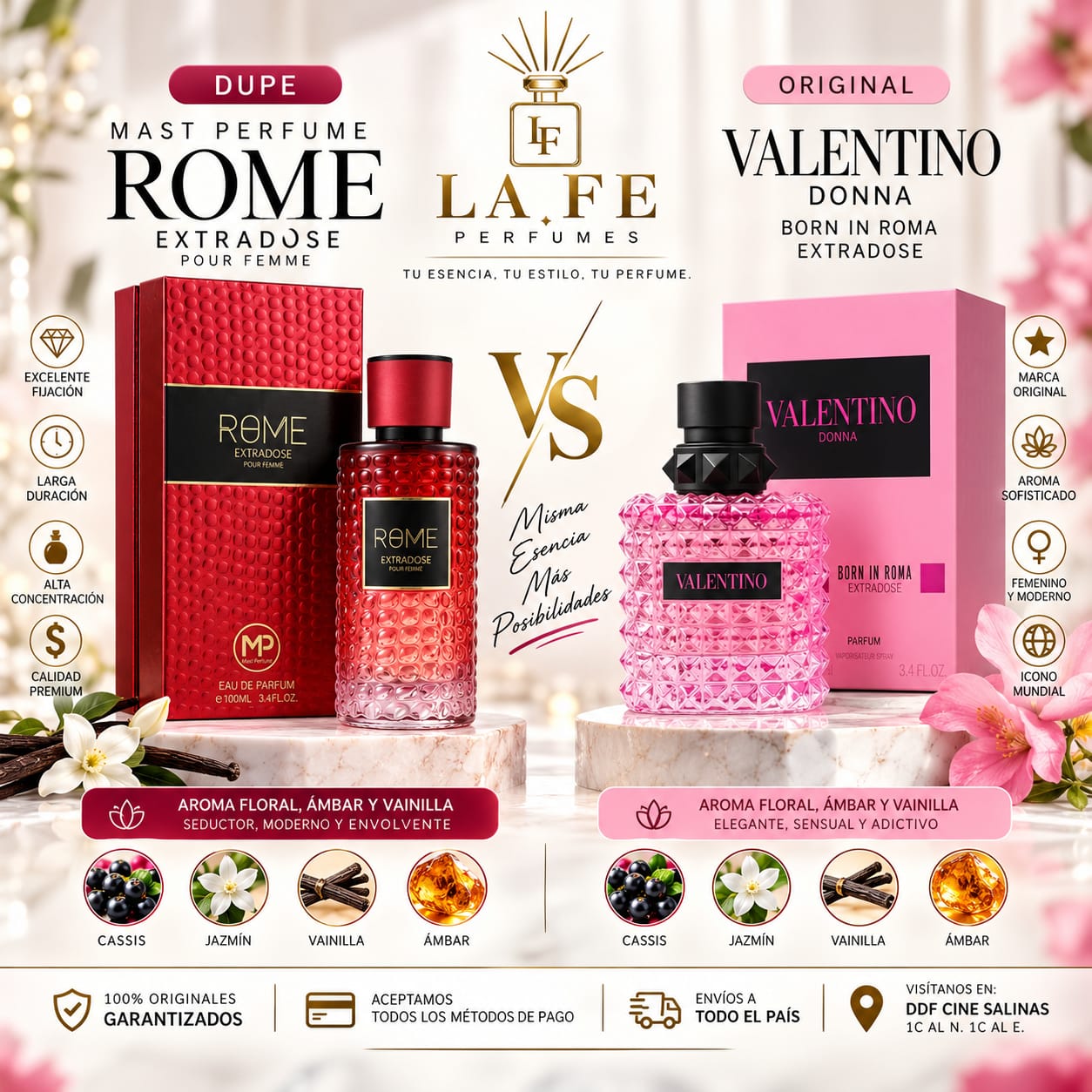 Mast Perfume Rome Extradose Pour Femme 100ml EDP